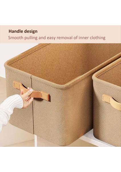 Çok Fonksiyonlu Dolap Organizatörü Çelik Halka Saklama Kutusu Kumaş Katlanır Yatak Odası Gardırod Giysileri Saklama Kutusu B (Yurt Dışından) modelleri