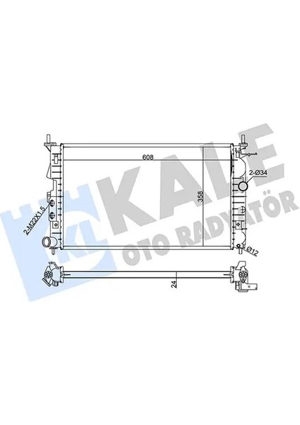 374100 Motor Radyatoru 1300176 1300180 1300185