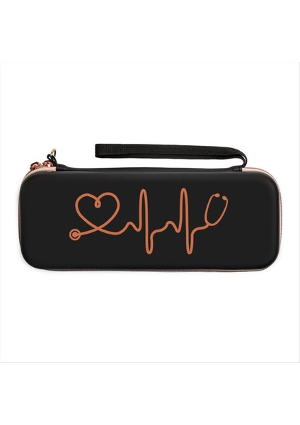 Çok Fonksiyonlu Stetoskop Depolama Çantası Taşınabilir Boş Dokuma Olmayan Ilk Kit Hanehalkı Sabit Kabuk Tıbbi Saklama Kutusu A (Yurt Dışından)