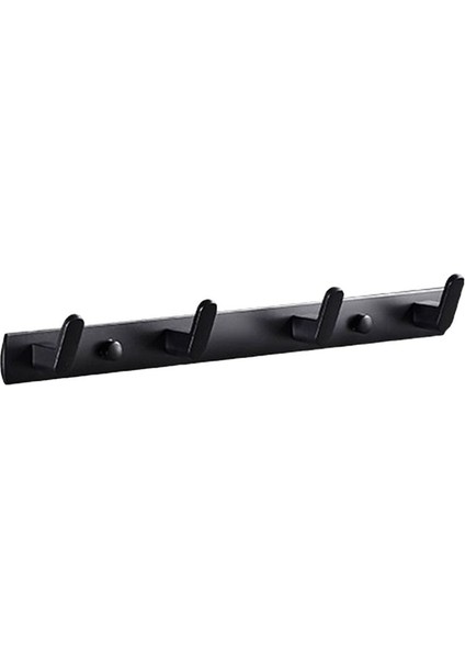 Duvar için anahtar tutucu, asılı duvar dekorasyonu için siyah duvar kancaları, ofis koridoru fuaye mutfak banyo-a için uygun (Yurt Dışından)