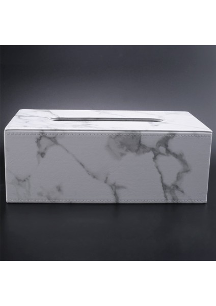 Dikdörtgen Mermer Pu Deri Yüz Doku Kutusu Kapak Peçete Tutucu Kağıt Havlu Dispenser Konteyner Ev Ofis Araba Dekoru (Yurt Dışından) indirimleri