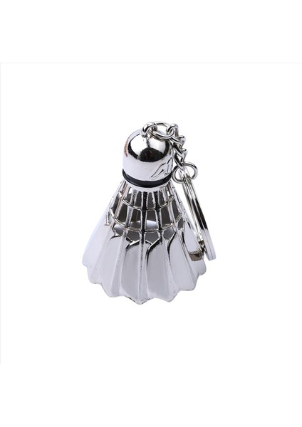 5x Metal Badminton Anahtar Zinciri Üç Boyutlu Badminton Turnuvası Lik Eşya Anahtar Zinciri Kolye Spor Spor Kolye (Yurt Dışından) fırsatları
