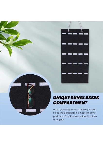 Gözlük Organizatör Güneş Gözlüğü Organizatör Depolama Asma Çanta Güneş Gözlüğü Gözlükler Gösteri Tutucu Duvar Monte Gözlük Tutucu L (Yurt Dışından) fiyatları