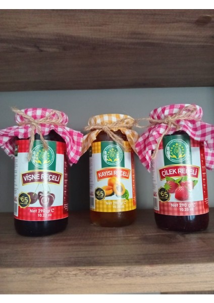 Doğal Vişne Reçeli 290GR ( % 65 Meyve) fırsatları