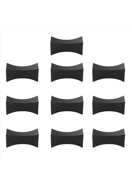 50PCS Yemek Çubukları Dinlenme Küçük Çubuklar Stantlar Kaşık Çatal Tutucu Seti Çubukları Kap Çatal Bıçak Takımı Siyah (Yurt Dışından) fiyatları