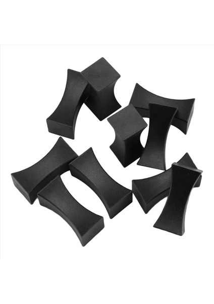 10PCS Yemek Çubukları Dinlenme Küçük Çubuklar Stantlar Kaşık Çatal Tutucu Set Çubukları Kap Çatal Bıçak Takımı Siyah (Yurt Dışından) fiyatları