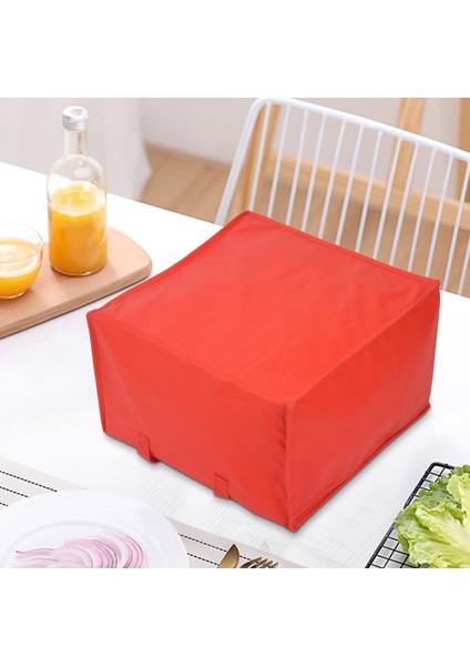 Katlanabilir Büyük Soğutucu Torba Taşınabilir Gıda Kek Yalıtımlı Torba Alüminyum Folyo Termal Kutu Su Geçirmez Buz Paketi Öğle Yemeği Kutusu Dağıtım Çantası Kırmızı (Yurt Dışından) fiyatları