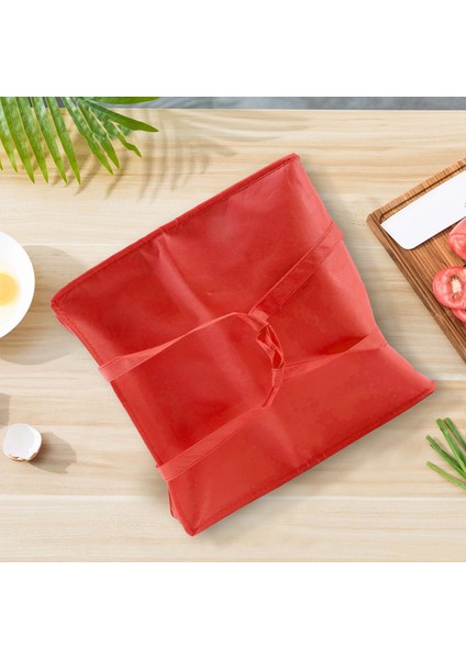 Katlanabilir Büyük Soğutucu Torba Taşınabilir Gıda Kek Yalıtımlı Torba Alüminyum Folyo Termal Kutu Su Geçirmez Buz Paketi Öğle Yemeği Kutusu Dağıtım Çantası Kırmızı (Yurt Dışından) fırsatları