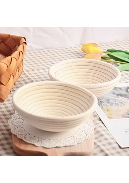 10 Inç Ekmek Prova Sepeti - Banneton Prova Sepeti + Kumaş Astar + Hamur Kazıyıcı + Ekmek Topal - Profesyonel ve Ev Fırıncıları Için Maya Sepeti Seti Esnaf Ekmek Yapımı (Yurt Dışından) indirimleri