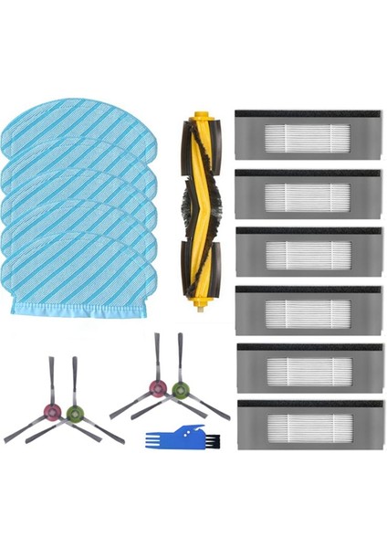 Ecovacs Deebot Ozmo 920 950 T5 Vakum Süpürge Aksesuarları Ana Fırça Yan Fırça Hepa Filtre Mop Bez Yedek Parçaları (Yurt Dışından) fırsatları