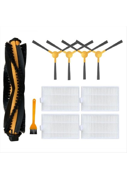 Yedek Ana Yan Fırça Hepa Filtre Mop Rag Bezi Coredy FL022 Vakum Süpürge Aksesuarları (Yurt Dışından)