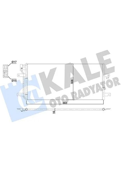 353140 Klima Radyatoru 701820413K 7D0820413B