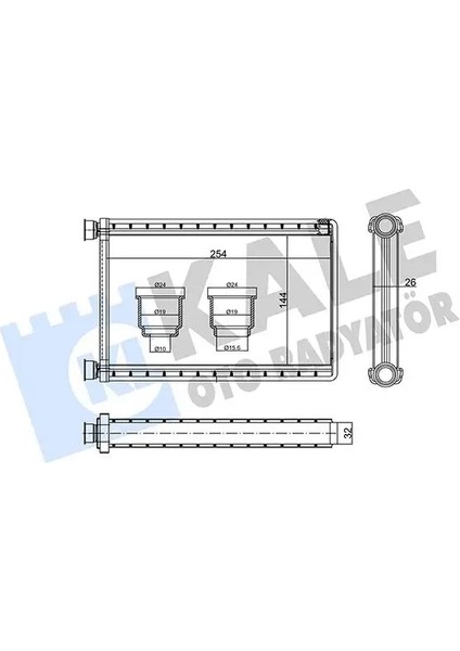 346460 Kalorifer Petegi 64119123506 9123506