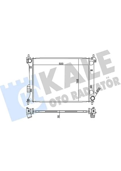 358600 Motor Radyatoru 253101J000 253104P000