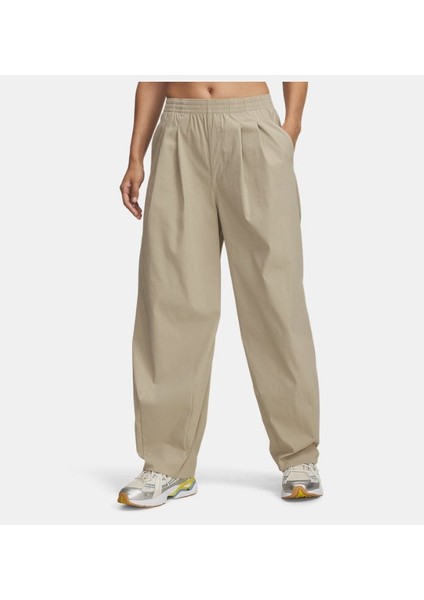 Kadın Ua Unstoppable Woven Pileli Eşofman Altı 6007027-299