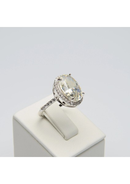 320 Ice Cut Gümüş Yüzük