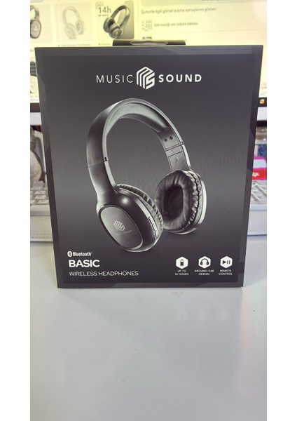 Music Sound Kafa Üstü Kulaklık