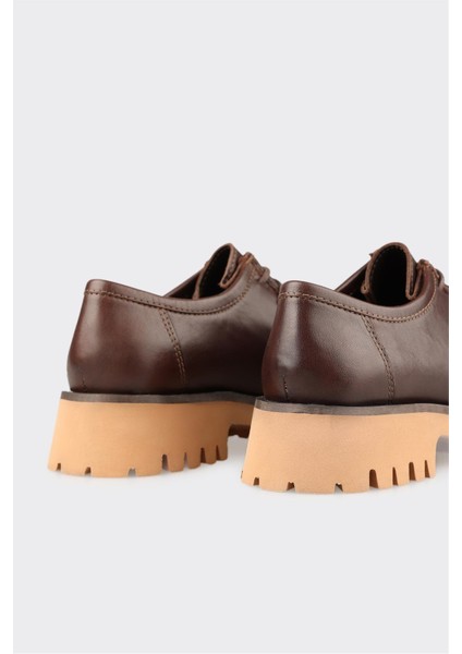 Kahve Deri Kadın Günlük Ayakkabı indirimleri