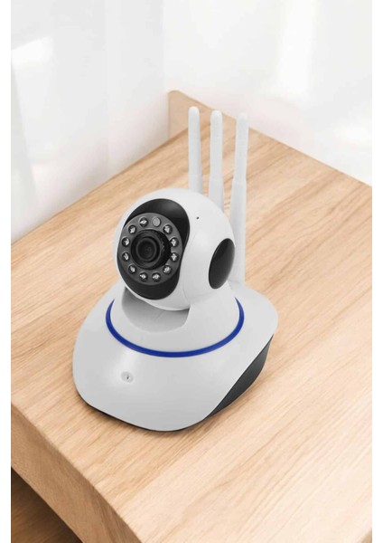 Techmrt Wifi Kamera Ev Kamerası Gece Görüşlü Kablosuz Bebek Izleme Kamerası fiyatları