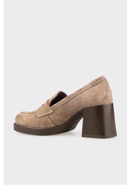 Vizon Deri Kadın Ayakkabı modelleri