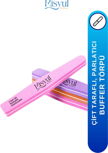 Törpü Tırnak Parlatıcı, Kolay Uygulanabilir, El Ve Ayak Tırnak Üstü Narin Parlatıcı