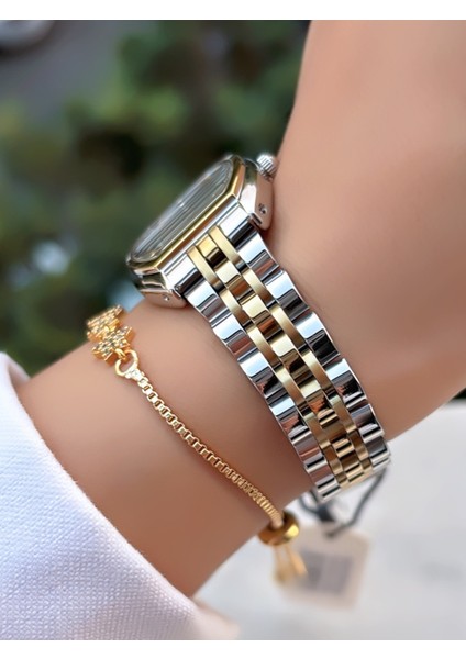 Orijinal Çelik Kordon Kadın Kol Saati 3 Atm Su Geçirmezlik Gold Gümüş Renk Bileklik Hediyeli modelleri