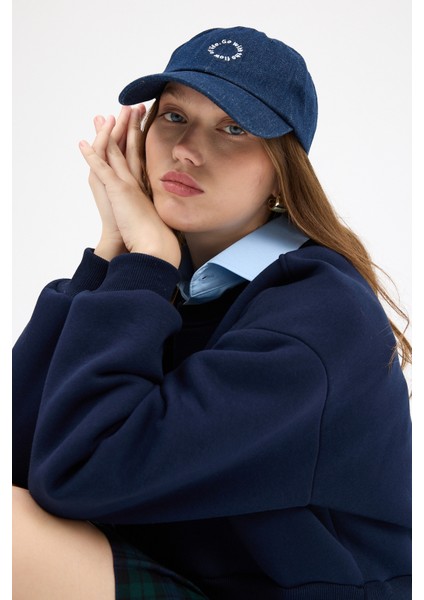 Laci Kadın Crop Bisiklet Yaka Sweatshirt 9210M indirimleri