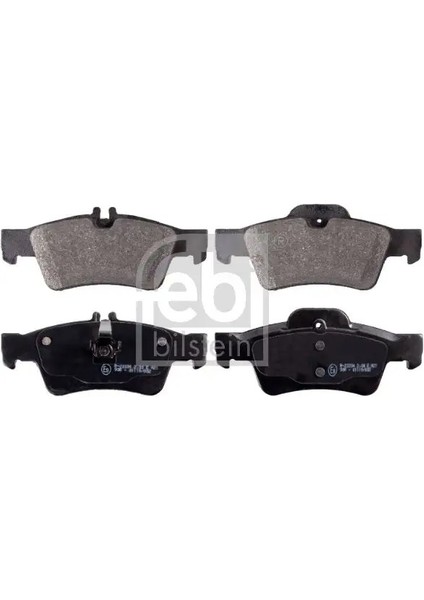 16451 Arka Fren Balatasi A0004208904 A0004209604 A0004209804