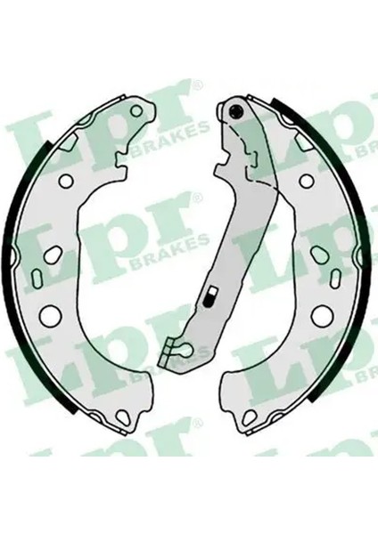 08600 Arka Fren Balatasi 1224569 1347247 1347420