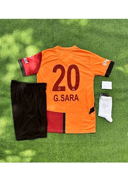'gâlatâsarây 2024-25 Parçalı Gabriel S'ara Çocuk Forma 4'lü Set