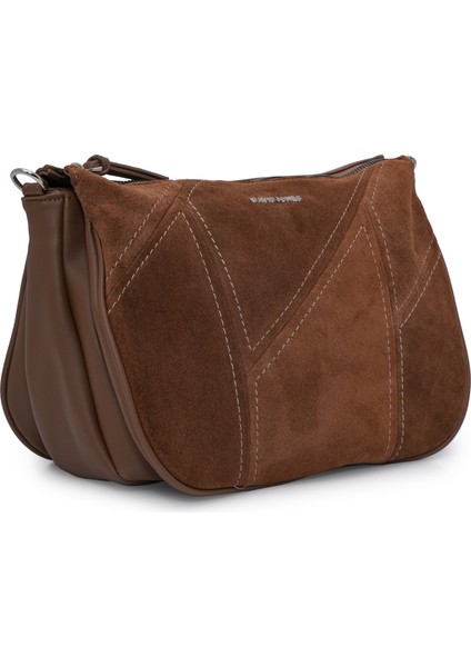 Süet Dokulu Kadın Omuz Çantası ED069 fiyatları