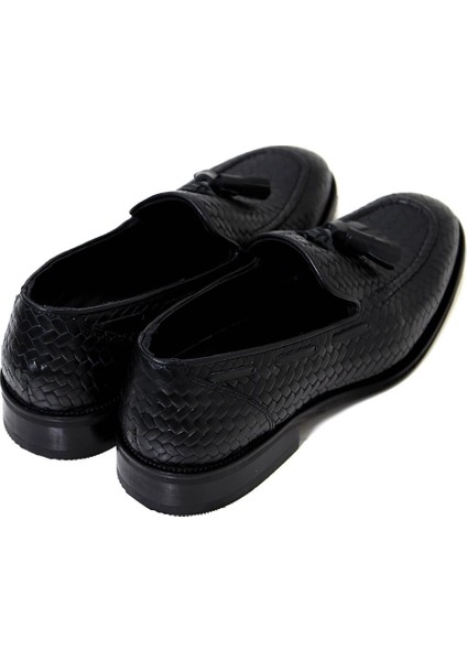 Corcik Model Neolit Taban Siyah Ayakkabı modelleri