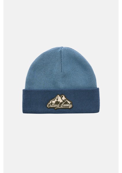 Outland Society Çocuk Triko Örgü Bere - Mavi