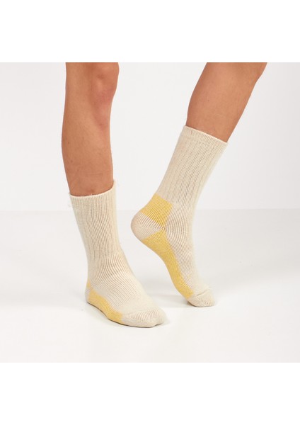 Alpaka Yünlü Tam Havlulu Kalın Termal Çorap 6005-6006 indirimleri