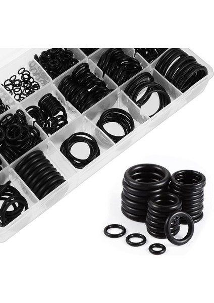 Powermaster PM-28533 800 Parça Kauçuk Conta Halka Seti 28 Farklı Ölçü O-Ring Nitril Nbr Su Geçirmez indirimleri