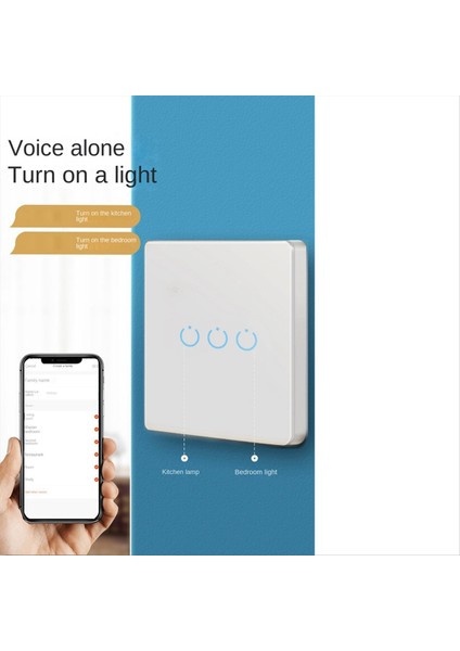 Olsa Da Too Wifi Akıllı Anahtar Dokunmatik Anahtar Sıfır Yangın Hattı 2 Anahtar Beyaz (Yurt Dışından) indirimleri