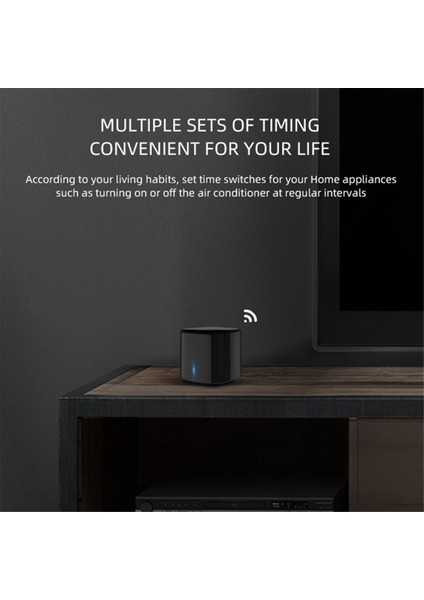 Broadlink Için RM4C Mini Universal Uzaktan Kumandalı Akıllı Wifi Ir Alexa Google Home Tarafından Uzak Ses Kontrolü (Yurt Dışından) indirimleri