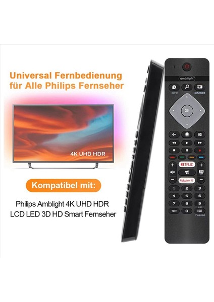 2x Uzaktan Kumandalı Tüm Philips Ambilight 4K Akıllı LED Tv 75PUS6754/12 65PUS6754/12 65PUS6704/12 55PUS6754 (Yurt Dışından) indirimleri