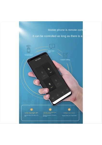 Olsa Da Too Wifi Akıllı Anahtar Dokunmatik Anahtar Tek Sıfır Yangın Hattı Evrensel 2 Anahtar Siyah (Yurt Dışından) fırsatları