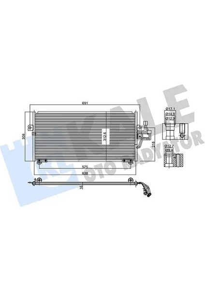 345775 Klima Radyatoru MR218428