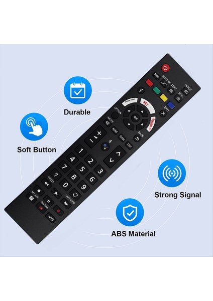 Panasonic Android Tv TX-40JX800E TX-50JX810E TX-58JX820E Için N2QBYA000037 R3PA23 Tv Uzaktan Kumandası (Yurt Dışından) fırsatları