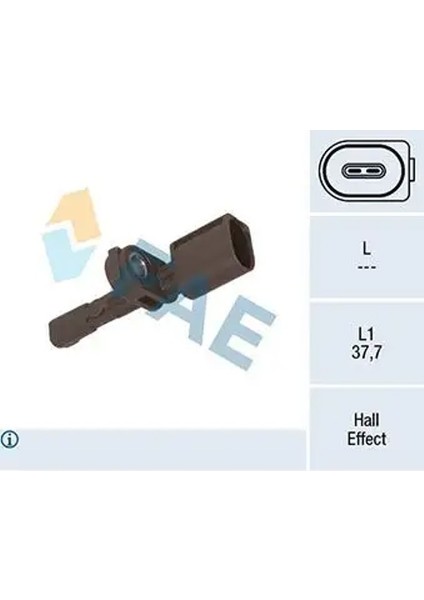 78451 Abs Sensoru Arka WHT003864A WHT003864B WHT003864C