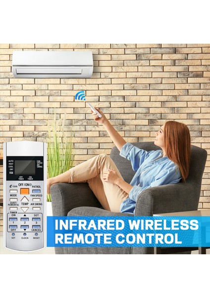 Panasonic Controller A75C3407 A75C3623 A75C3625 KTSX003 A75C3297 Için Saç Koşullandırma Klima Uzaktan Kumandası (Yurt Dışından) indirimleri