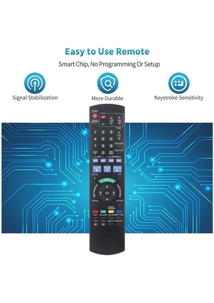 N2QAYB000127 Panasonic DVD Kaydedici DMR-EX78 DMR-EX78EB DMR-EX88 DMR-EX88EB DMR-EX77 DMR-EX77EB (Yurt Dışından) fiyatları