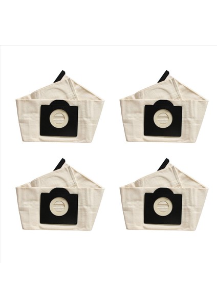 Karcher Wd3 Için 4x Yıkanabilir Filtre Torbaları Premıu Vakum Süpürge Çantası Proscenic Vakum Parçası (Yurt Dışından)