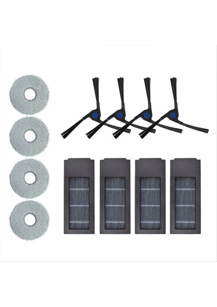 Ecovacs Deebot X2 Robot Vakum Süpürücü Için Vakum Süpürge Zemin Bakımı Yedek Parça Kiti (Yurt Dışından)