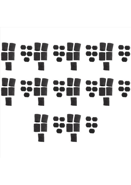 10X Aksesuar Sünger Filtreleri Xiaomi Deerma DX700 DX700S Vakum Yedek Parçalar Değiştirme Tozu Kaldır (Yurt Dışından)