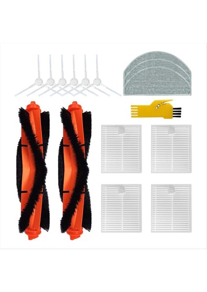 Xiaomi Robot Vakum E12 Için Uyumlu Aksesuarlar Vakum E10 Robot Vakum Süpürge Yedek Parçaları (Yurt Dışından)