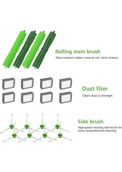 Irobot Roomba Için Yedek Parçalar I7 I7+ I2 I3 I3+ I4 I4+ I6 I6+ I8 I8+/artı J7 J7+ E5 E6 E7 I E &amp J (Yurt Dışından) indirimleri