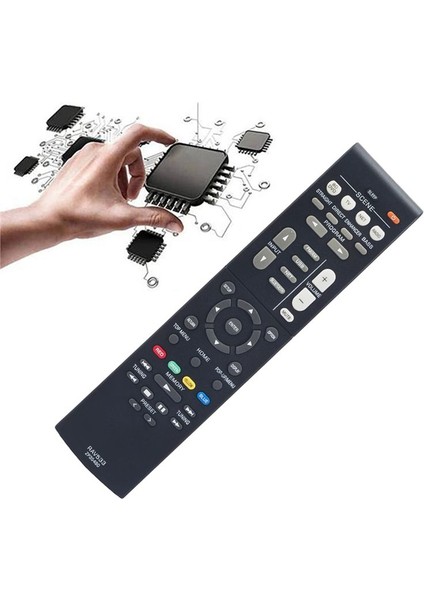 RAV533 Yamaha Av Alıcı Ev Scatıce Sistemi Için Uzaktı Kontrol Edin RX-V579 HTR-4068 TSR-5790 HTR-3068 RX-V479 (Yurt Dışından) fırsatları